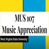 undefined Appreciation of Music - MUS 107 - West Virginia State University