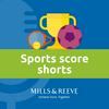 undefined Sports score shorts