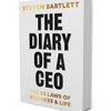 undefined The Diary of a CEO: The 33 Laws of Business and Life by Steven Bartlett, Book Summary, Podcast