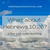 undefined What About Hebrews 10?