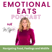 Podcast Emotional Eats Podcast: Real conversations about menopause, hormones, emotional eating, and weight loss for women over 40