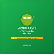 Podcast Gerador de CPF e Ferramentas de Dev