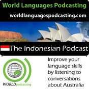 Podcast Indonesian Podcast - Improve your Indonesian language skills by listening to conversations about Australian culture